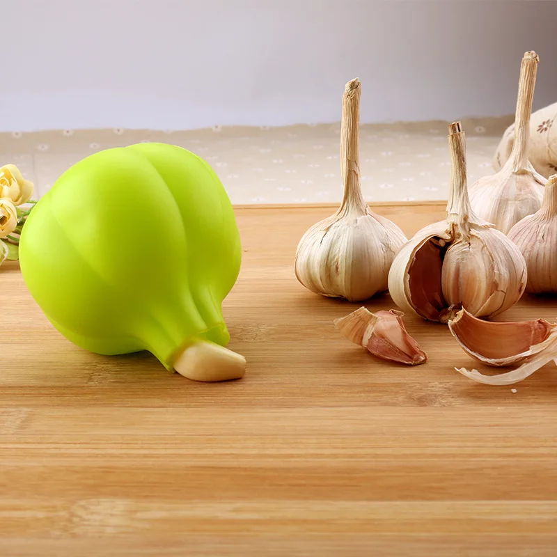 

Kitchen Accessories Rubber Garlic Peeler Garlic Presses Ultra Soft Silicone Peeled Garlic Stripping Tools Home Kitchen Gadgets