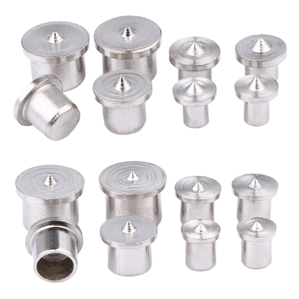 

Wood Timber Dowel Centers Tenon Solid Hollow Silver A3 Clamp Parts 16Pcs