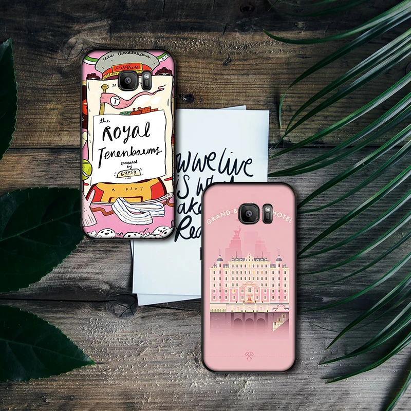 Гранд Будапешт Мягкий силиконовый чехол для телефона Samsung Galaxy S6 S8 край S7 S9 плюс S10