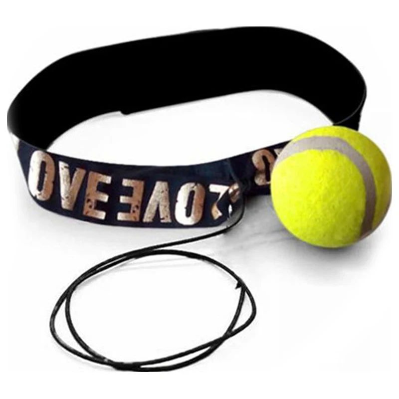 Tennis ball Каратэ ммA тренировки мяч щелчок боксерское оборудование боксерские груши скорость Мячи Спорт Тренировка удар тайские упражнения A - Цвет: Tennis ball