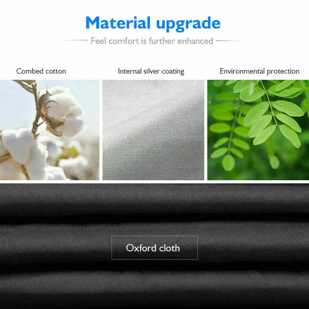 Черный водонепроницаемый чехол для барбекю аксессуары гриля защита от пыли