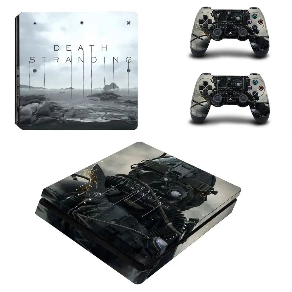 Наклейка на консоль PS4 из тонкой кожи Death Stranding Виниловая наклейка для консоли