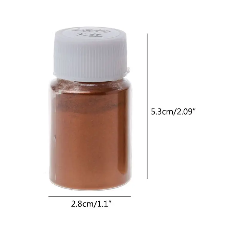 

8 Colors Copper Metallic Powder Resin Pigment Jewelescent Metal Tones Mica Pearl Powder Pigment Paint Epoxy Resin Making