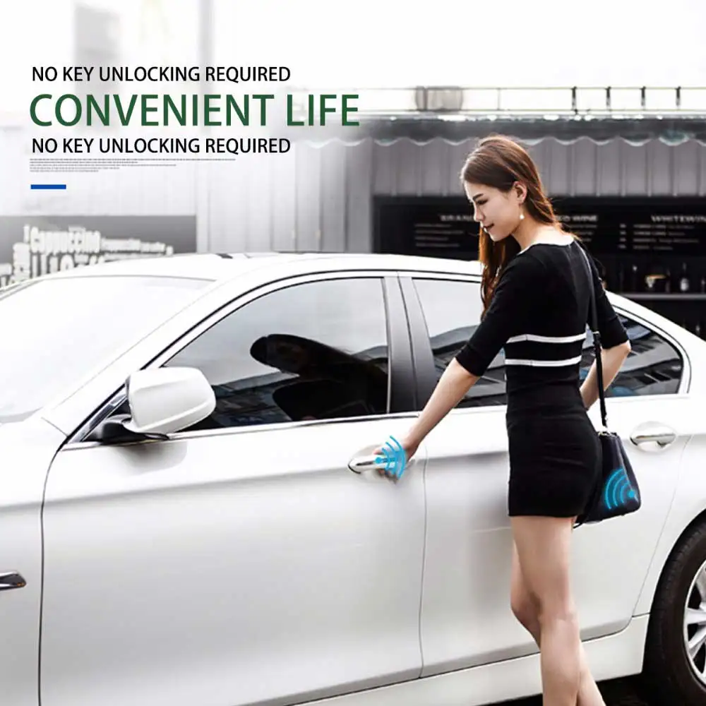Универсальный БЕСКЛЮЧЕВОЙ вход автомобиля PKE Start Stop Ios/Android APP Bluetooth