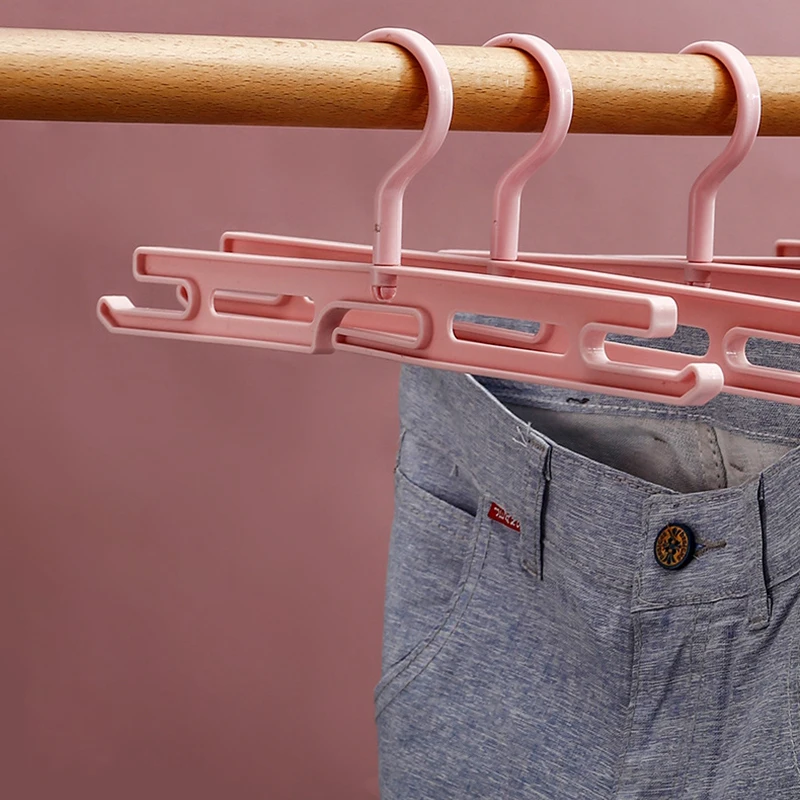 1 шт. пластиковая вешалка для брюк джинсов|Вешалки и крючки| |