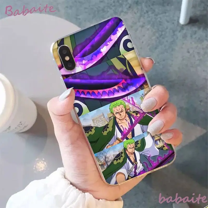 

Babaite Cool Ace Anime Luffy One Piece Phone Case fundas for iPhone 12 6 6S Plus 12 pro max case for X XS MAX
