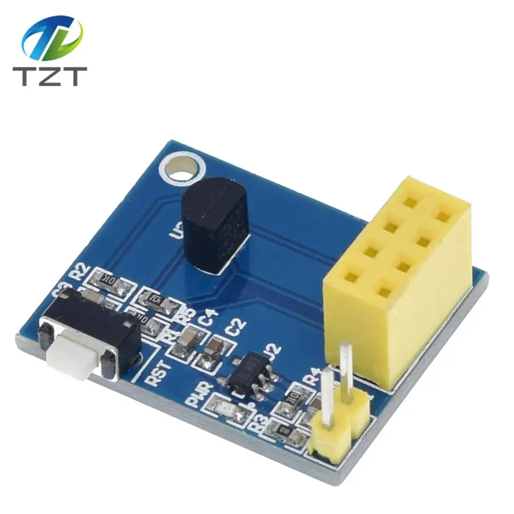 ESP8266 ESP-01 ESP-01S DS18B20 модуль датчика температуры и влажности esp8266 Wifi NodeMCU умный дом DIY Kit(с ESP01