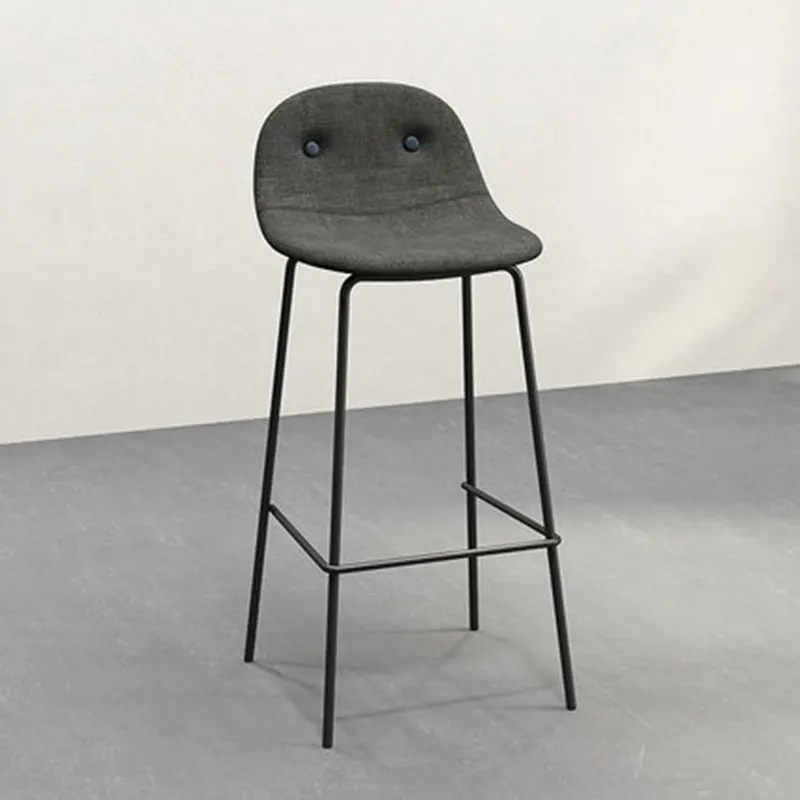 Gray 65 cm Американский Стиль стул для дома, бара для отдыха современный обеденный стул два вида высоты и Цвета могут быть выбраны - Цвет: Gray 65 cm