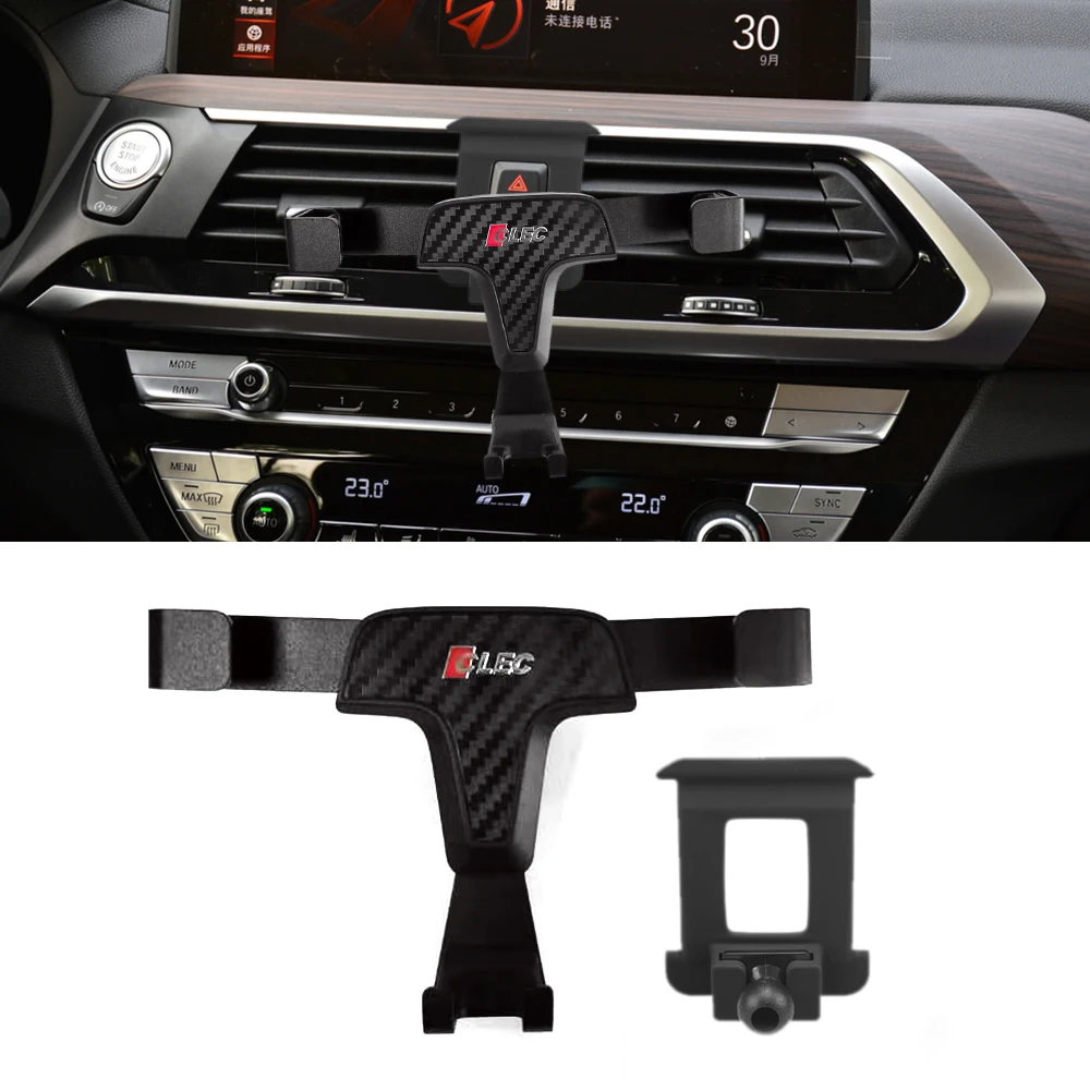 

For BMW X3 G01 X4 G02 2018-2021 Car Smart Cell Phone Holder Air Vent Cradle Mount Gravity Stand Accessory for Iphone Samsung