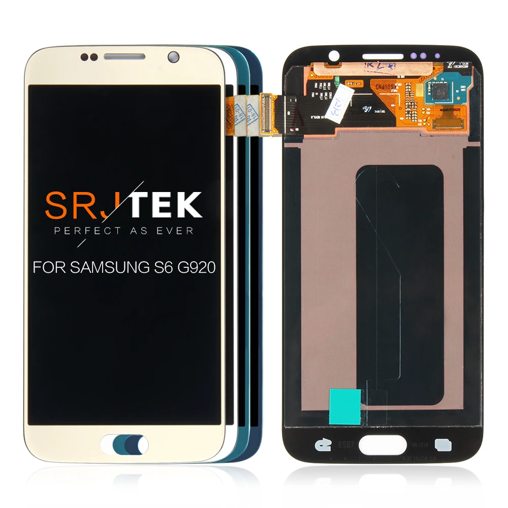 

5,1 ''ЖК-дисплей для SAMSUNG GALAXY S6 дисплей сенсорный экран дигитайзер для SAMSUNG S6 G920 G920F SM-G920F сборка ЖК-дисплей запасные части