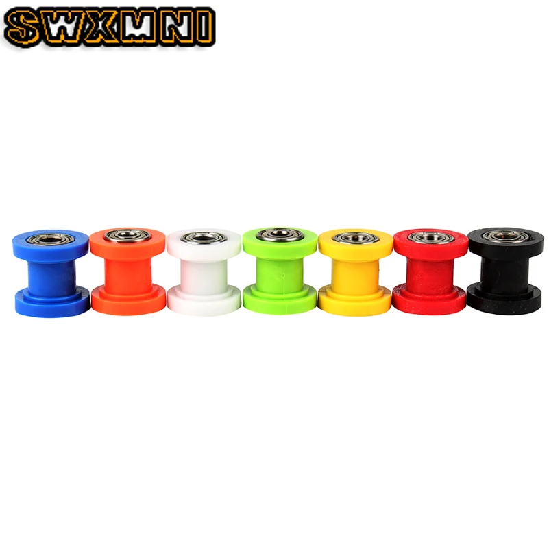 8 мм 10 цепи роликовый ползунок натяжной шкив регулятора колесо направляющего