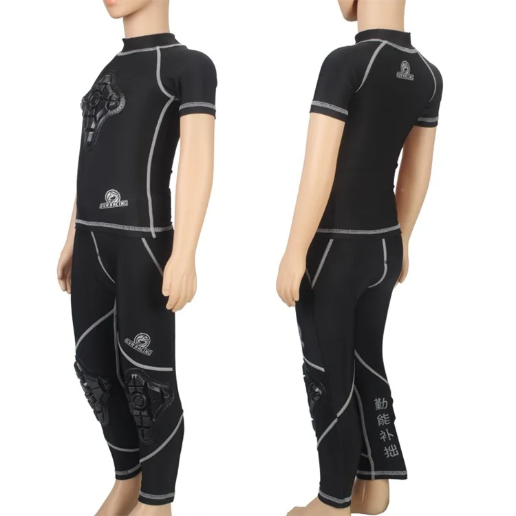 Детский баланс велосипед соревнования Защитное Снаряжение Набор броня одежда