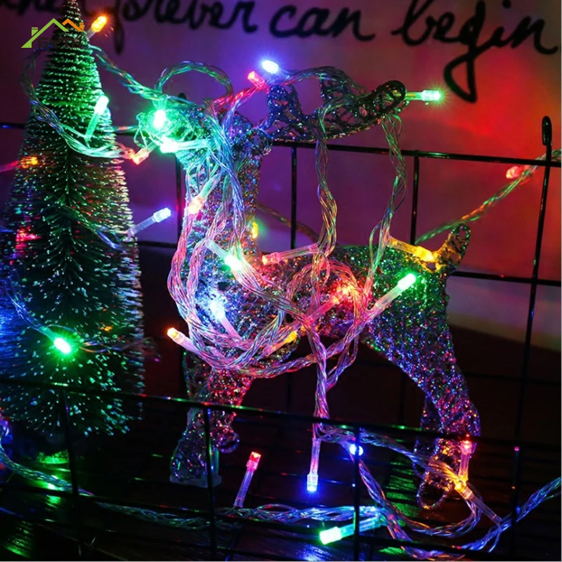 

10meters LED string lights small starry lanterns christmas waterproofing project outdoor brighten up new year decoration LED
