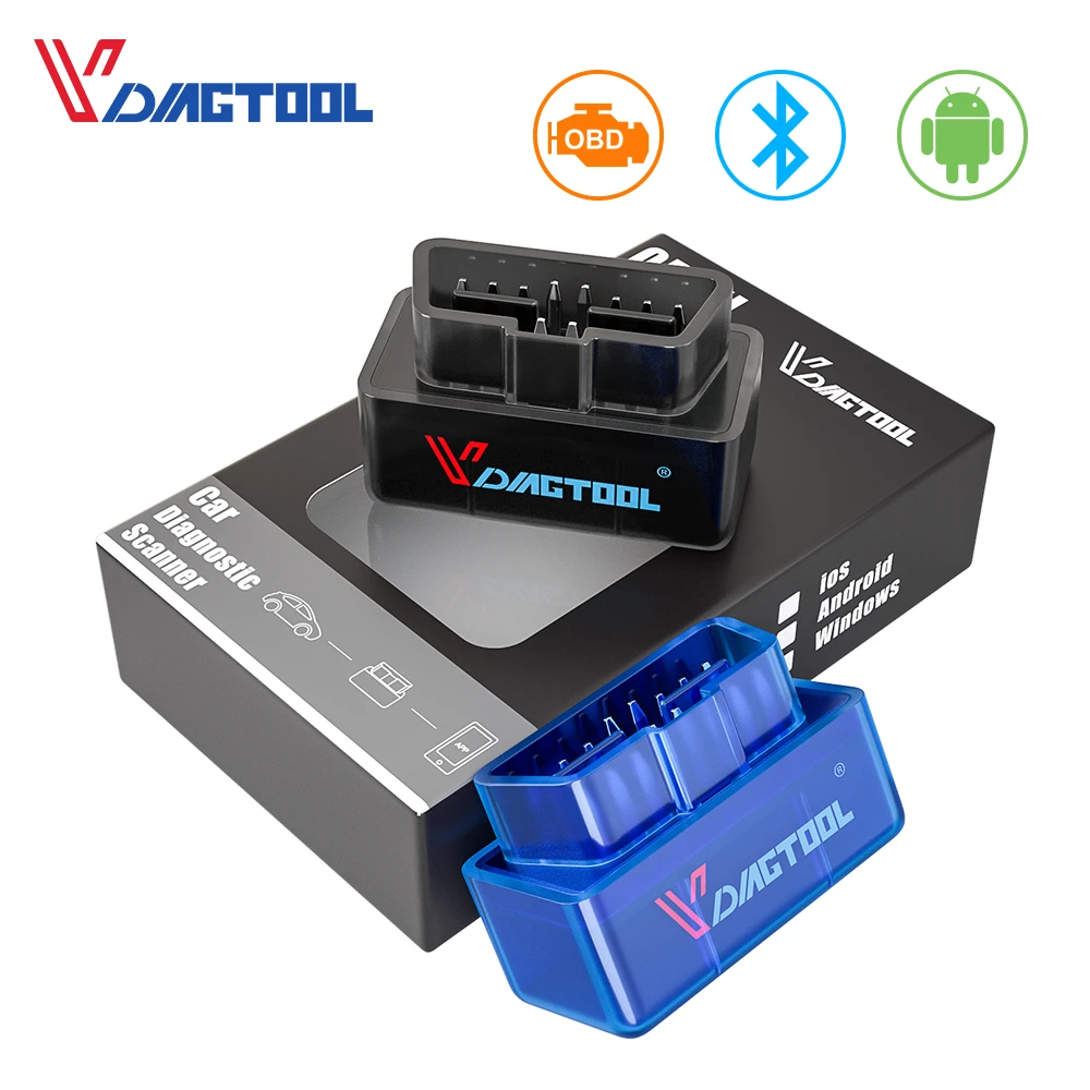 OBD2 Сканер ELM327 V1.5 Автомобильный Диагностический Инструмент ELM 327 Работа Для Android Поддержка OBDII Протокол Bluetooth / Wi-Fi Версия Авто Сканирование Кодов