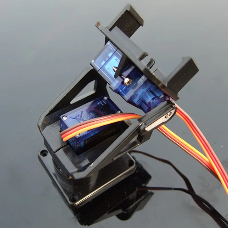 2 Оси Серводвигатель кронштейн FPV PTZ панорамирование/наклон камера платформа анти