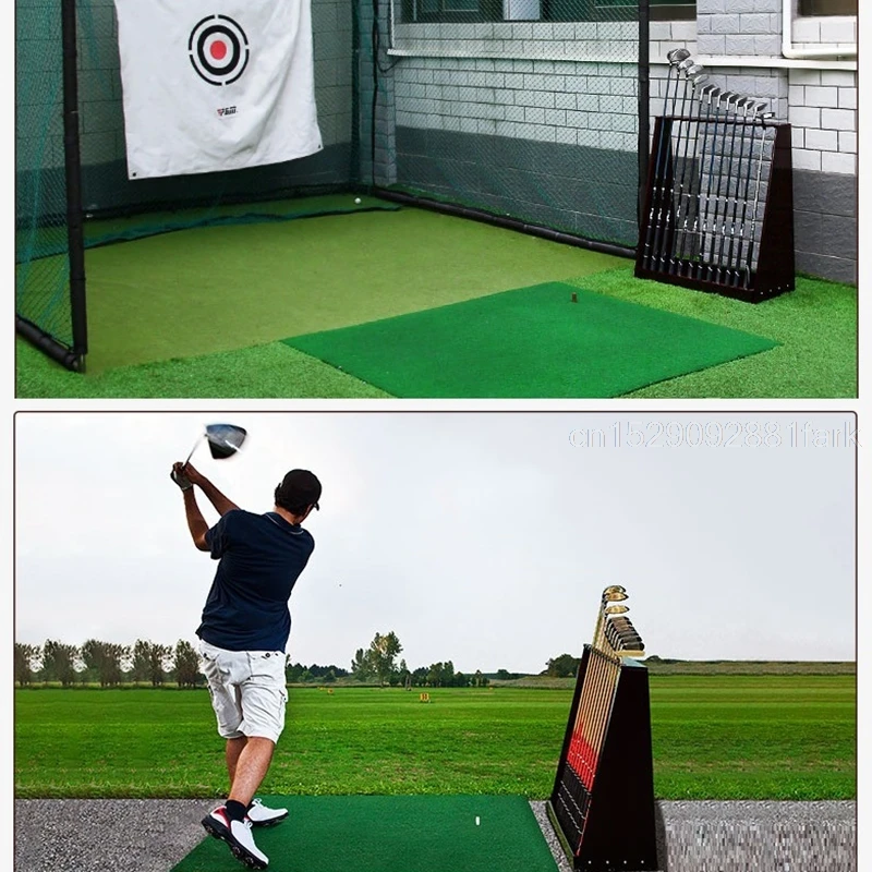 Pgm гольф клуб Дисплей стойки прочная масивная древесина для хранения 13 Клюшки