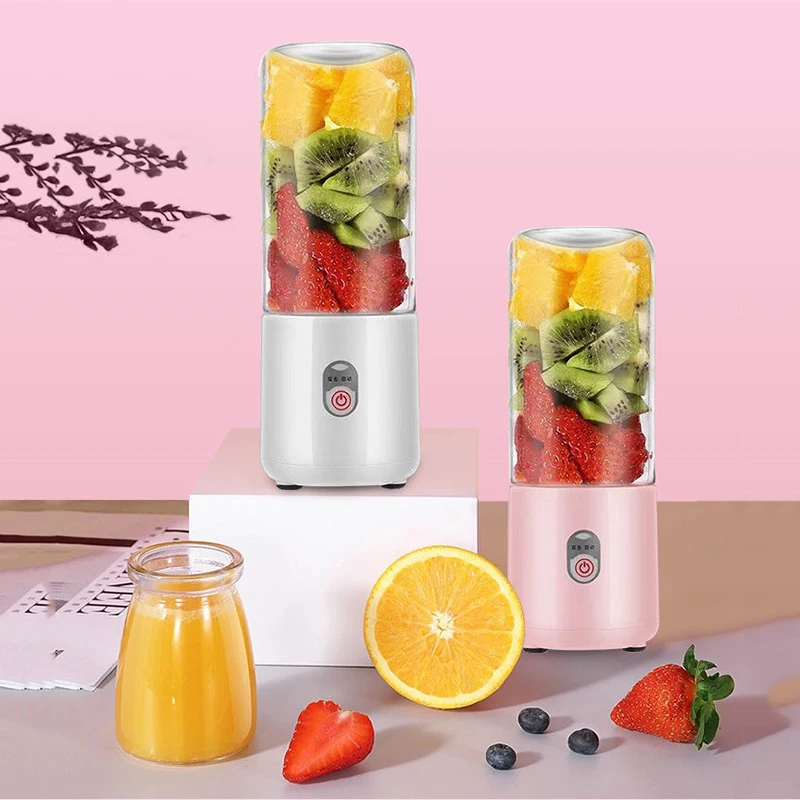 

Mini Portable Juicer Orange USB Rechargeable Mixer Fruit Smoothie Blender Household Personal Food Juice Maker Extractor Cup