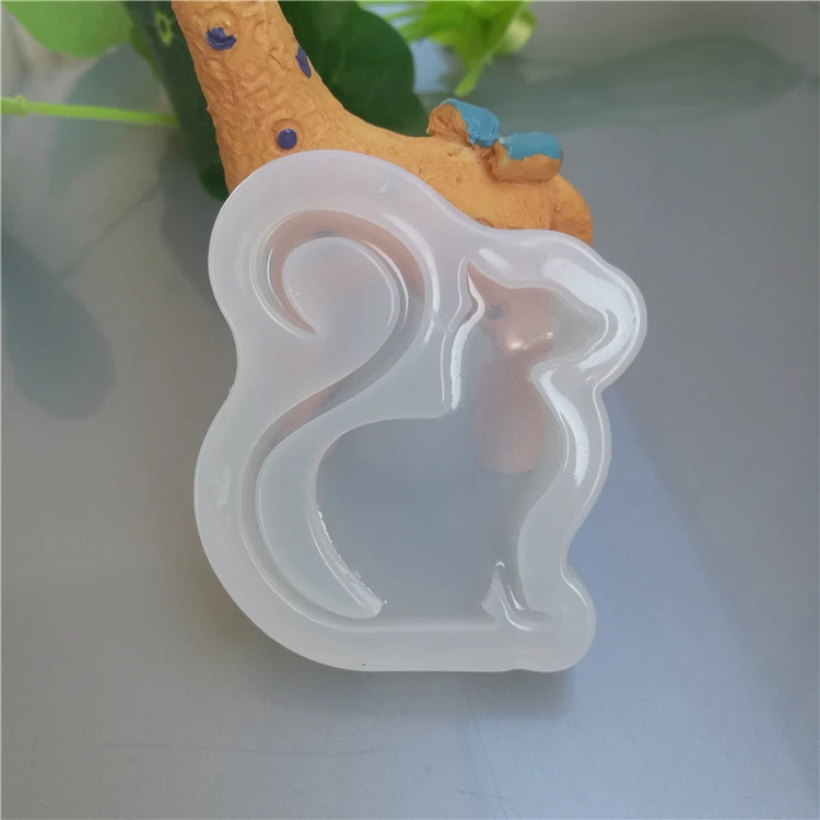 Силиконовая форма для подвесок в форме кота и рогов искусственные украшения