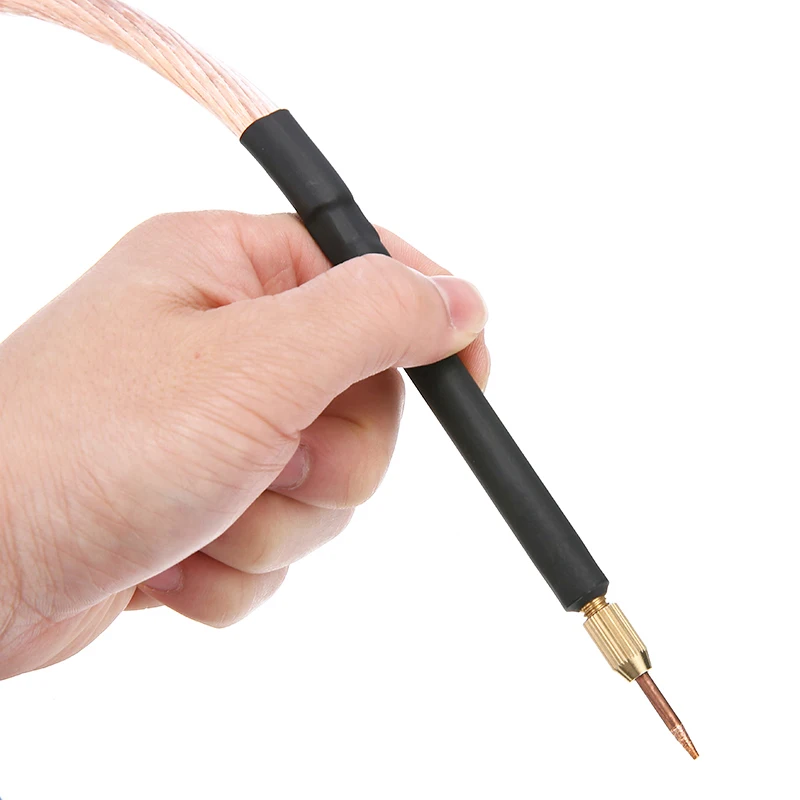 DIY точечный сварочный аппарат A/B модель точечной сварки медная ручка для клеммный