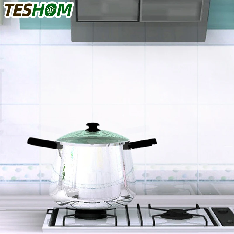 Прозрачная кухонная маслостойкая настенная наклейка термостойкие