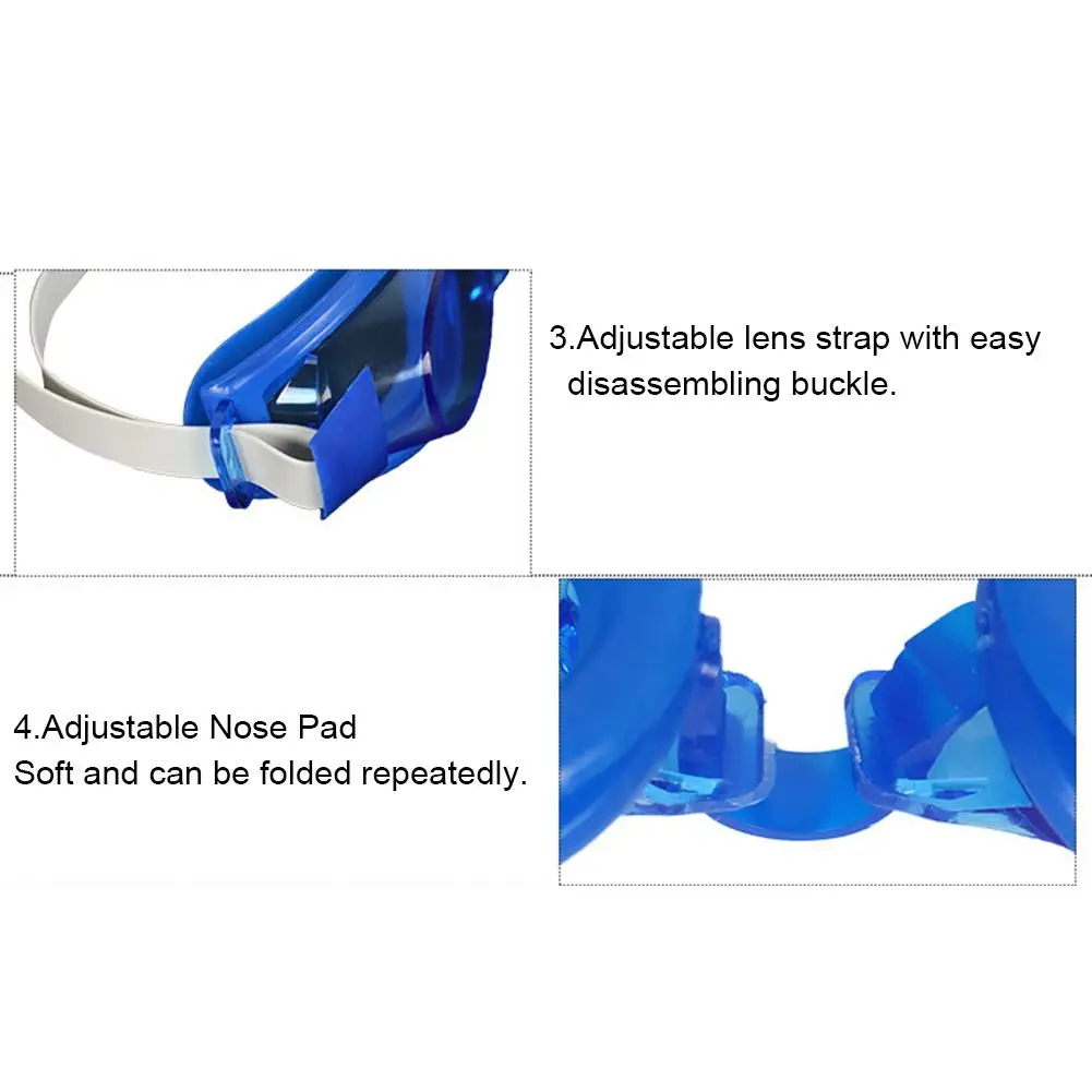 

Swimming Goggles Kids Professional Cartoon Boys Girls Anti Fog Pool Children Waterproof Swim Eyewear Silicone Diving glasses