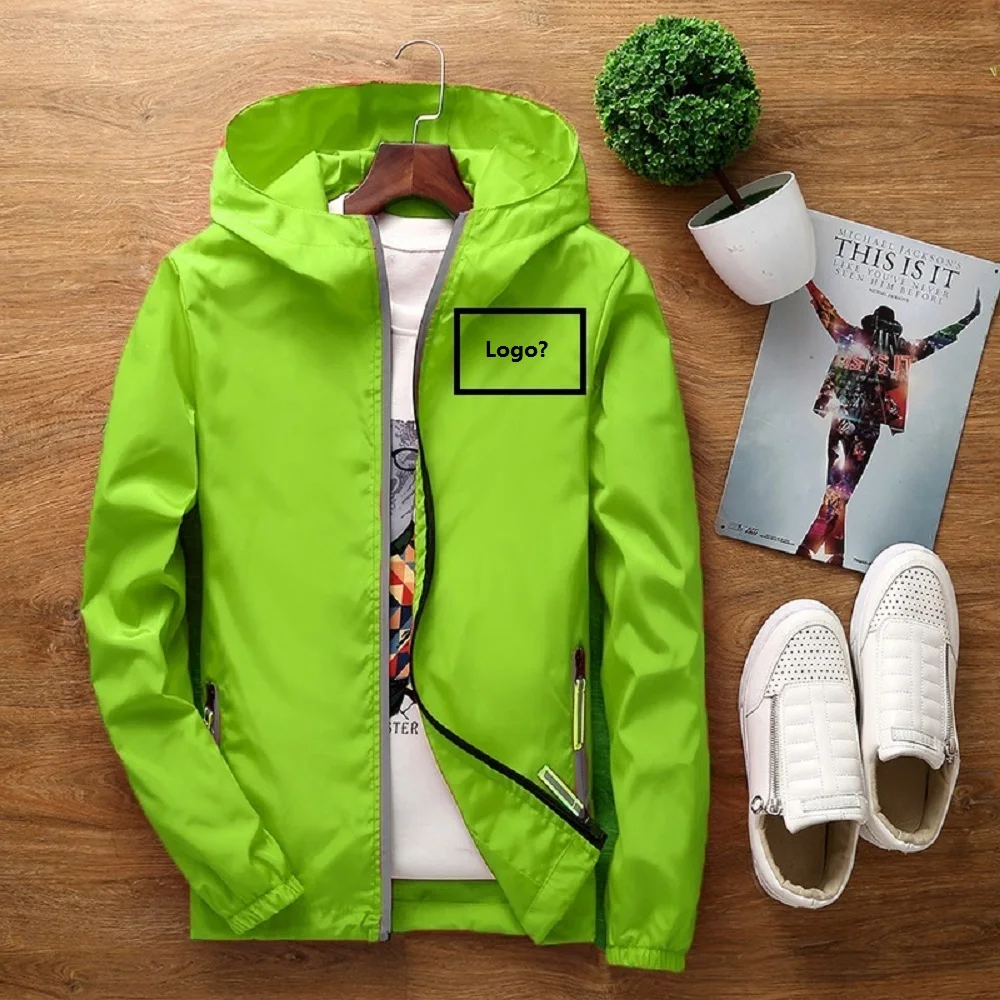 

Customized jacket DIY (requires logo to take pictures and contact customer service)