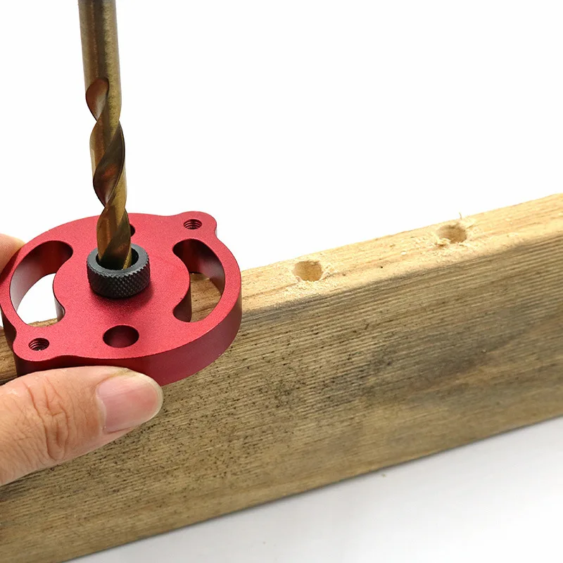 Woodworking Drill Locator Alloy Steel Mini Bench Drilling Labor Saving Template Guide Tool Cutters For Wood Home | Инструменты