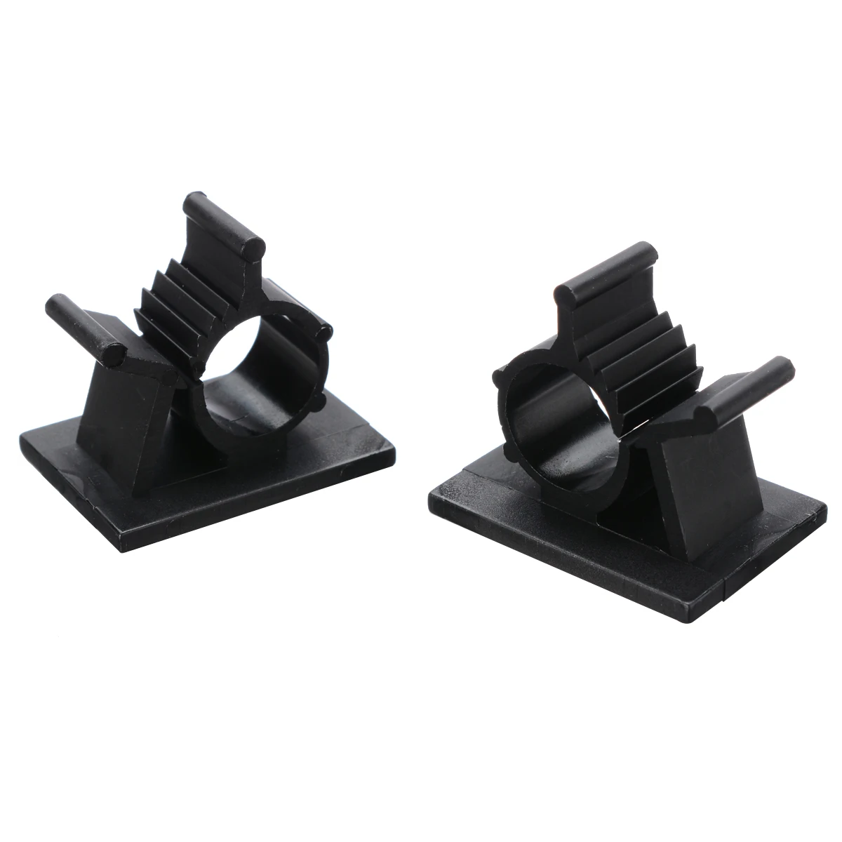 Намотка кабеля 10 шт. мм черные зажимы для клейкий шнур управление держатель