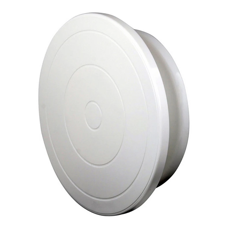 

Home Cake Turntable Rotating Revolving Decorating Platform Cake Mould Baking Tools (Color: White)