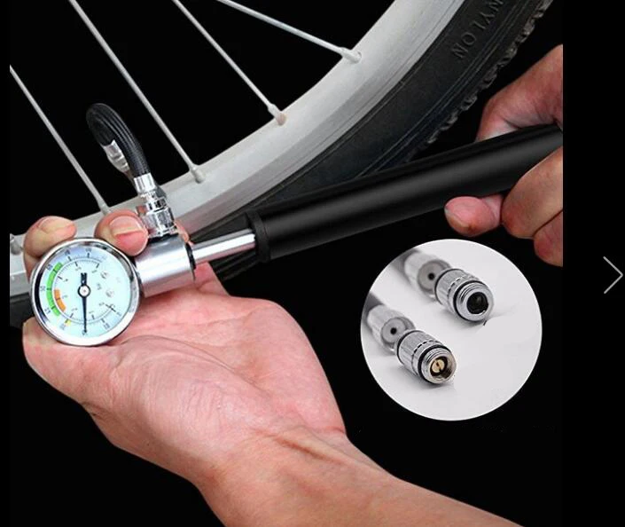 

Portable Bicycle Pumps Mini Hand Pump Air Pump Ball Toy Tire Inflator Schrader Presta Valve MTB Mountain Bike Pump