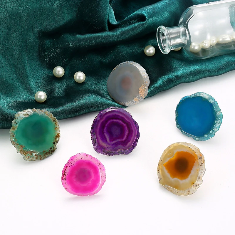 Рукоятка для шкафа и из натурального агата в скандинавском стиле ручки кухонного