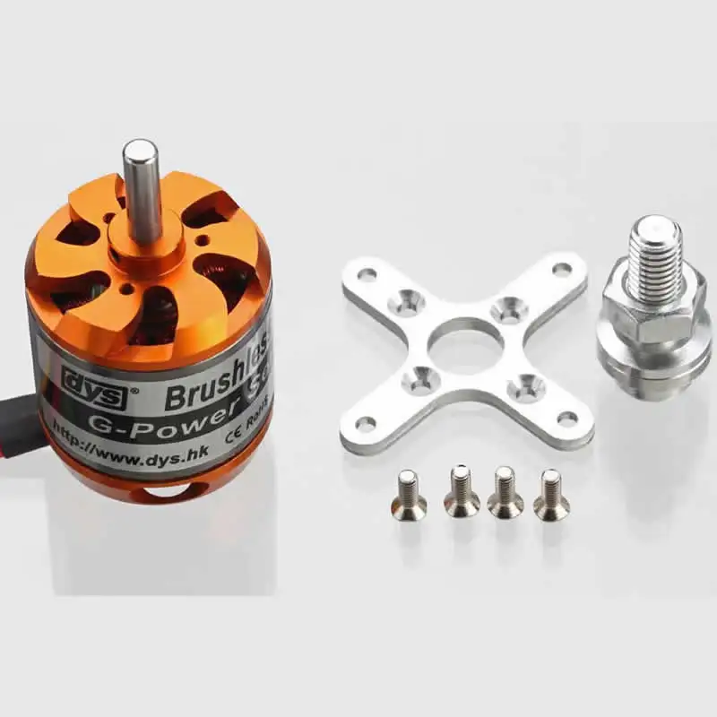 DYS бесщеточный двигатель D3542 1450KV 1250KV 1000KV подходит для вертолетов с неподвижным