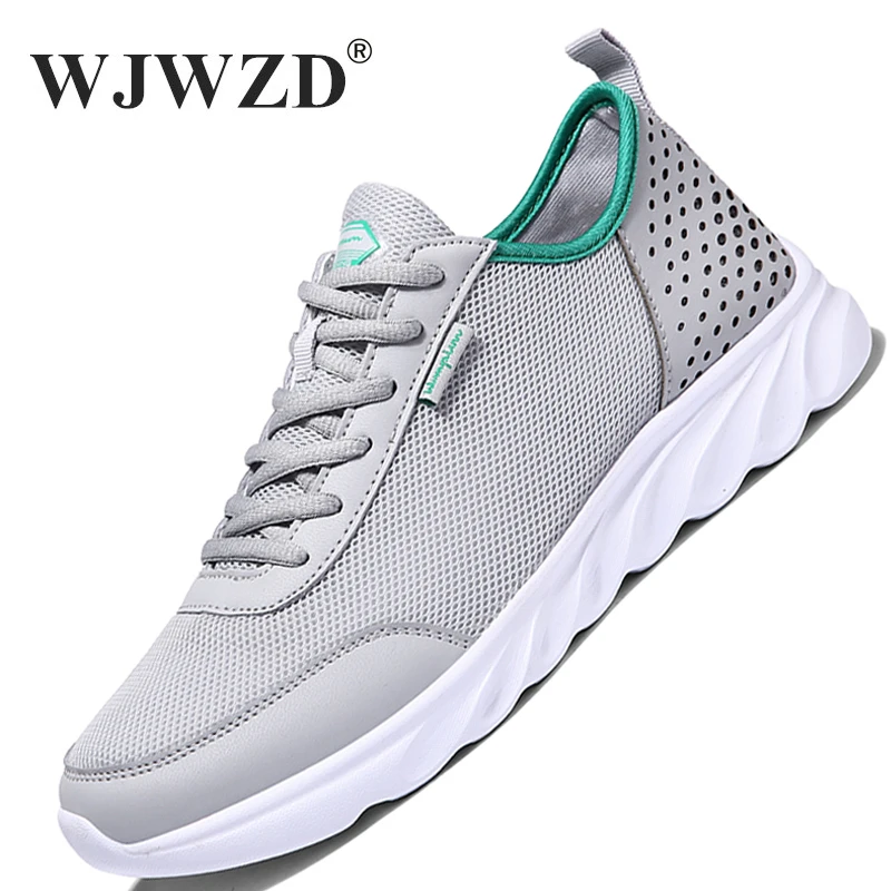 

Summer Lightweight Sneakers Men Fashion Mesh Men Casual Running Shoes Breathable Lace-up Mens Trainers Tenis Zapatillas Hombre