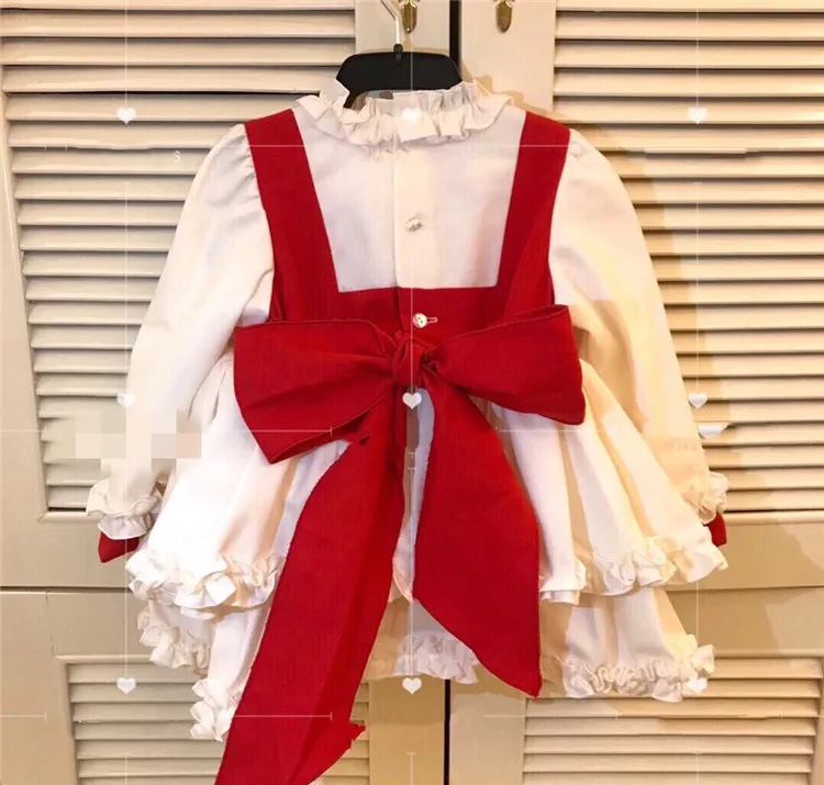 3 предмета эксклюзивное осенне-зимнее винтажное испанское платье принцессы для