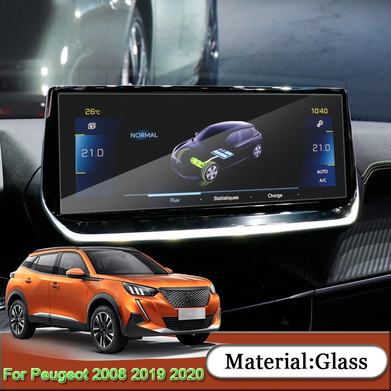 Для Peugeot 2008 2019 2020 GPS навигатор Экран пленка на приборную панель Стекло экран
