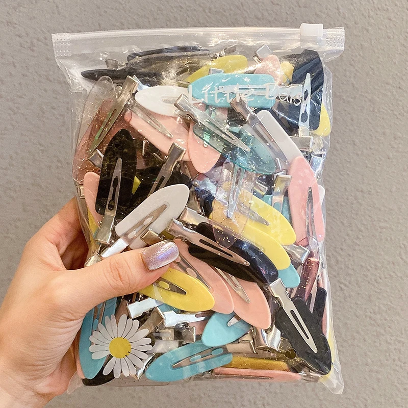 Пушистая заколка для корней волос челка формирующая Пряжка с утконосом Интернет