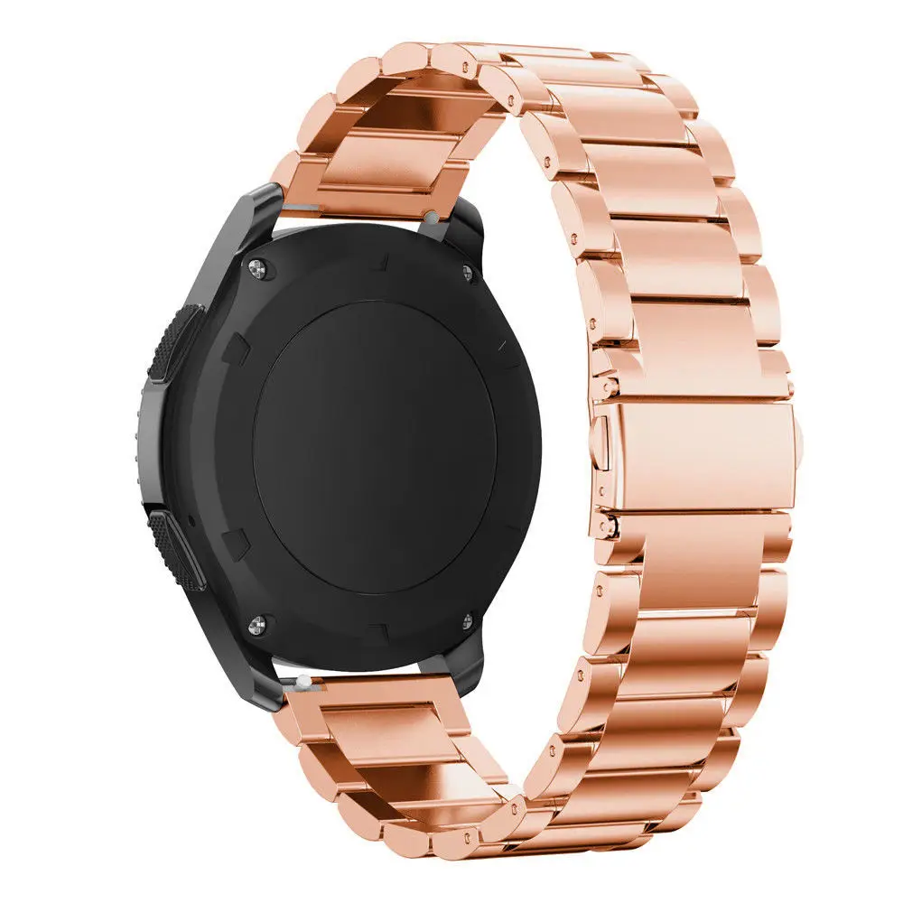 2 rose gold Ремешок для смарт-часов для samsung Шестерни S3 Frontier/классический ремешок для часов Smartwatch Нержавеющая сталь браслет wrisrt ремень ремешок для часов из нержавеющей стали - Цвет ремешка: 2 rose gold