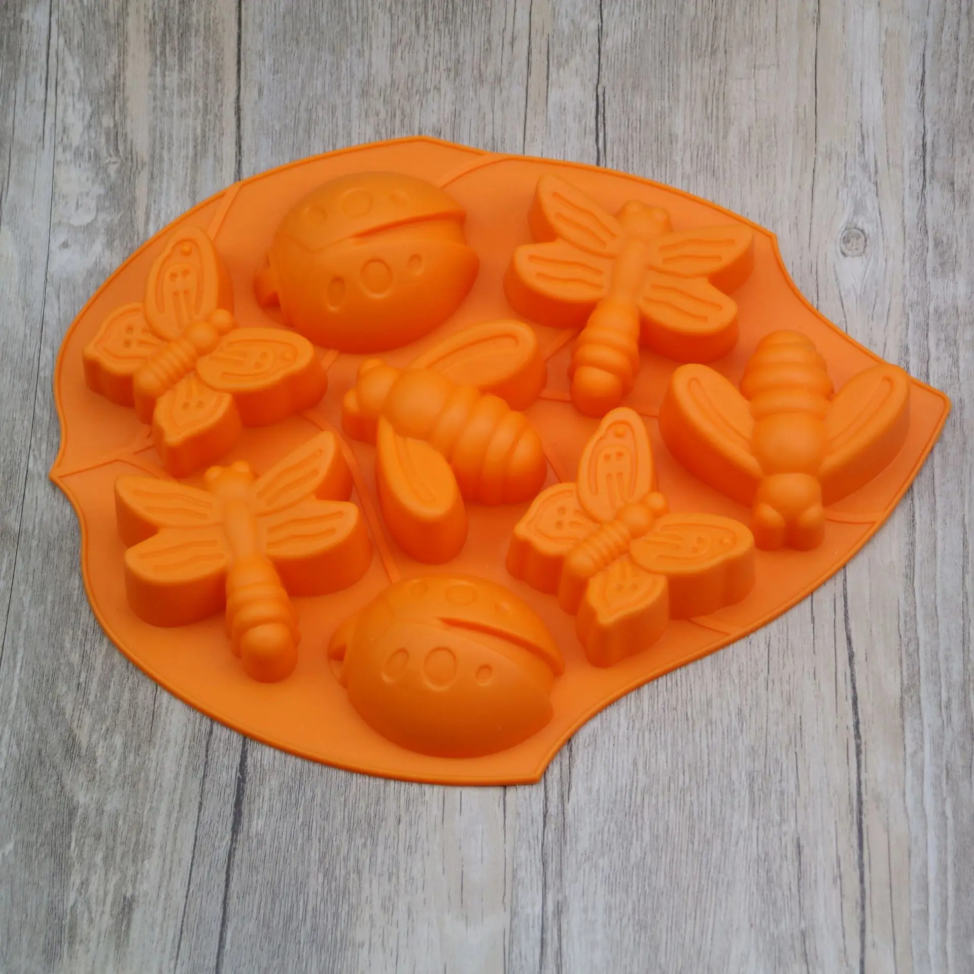 Форма для торта сделай сам Бабочка насекомое маленький сад животное пудинг