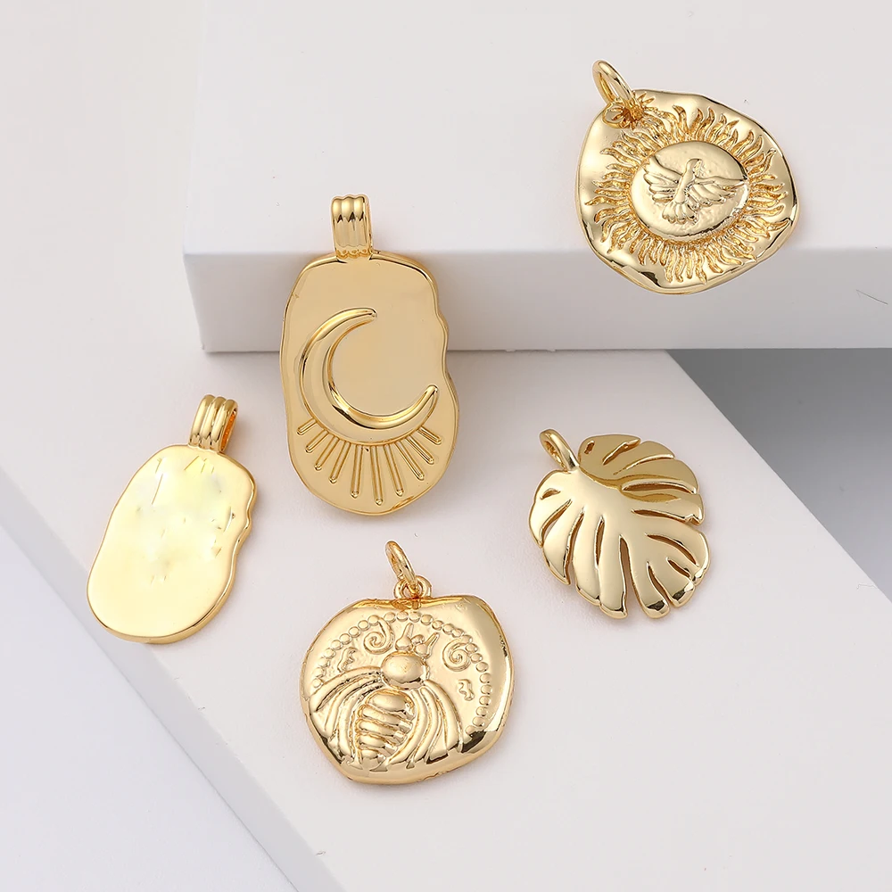 Изящные Подвески сделай сам для изготовления ювелирных изделий Бабочка лист