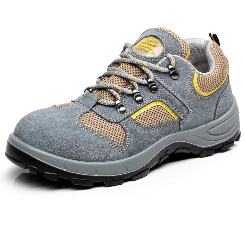 Одна пара защитная обувь Мужская Зимняя Повседневная защита от проколов