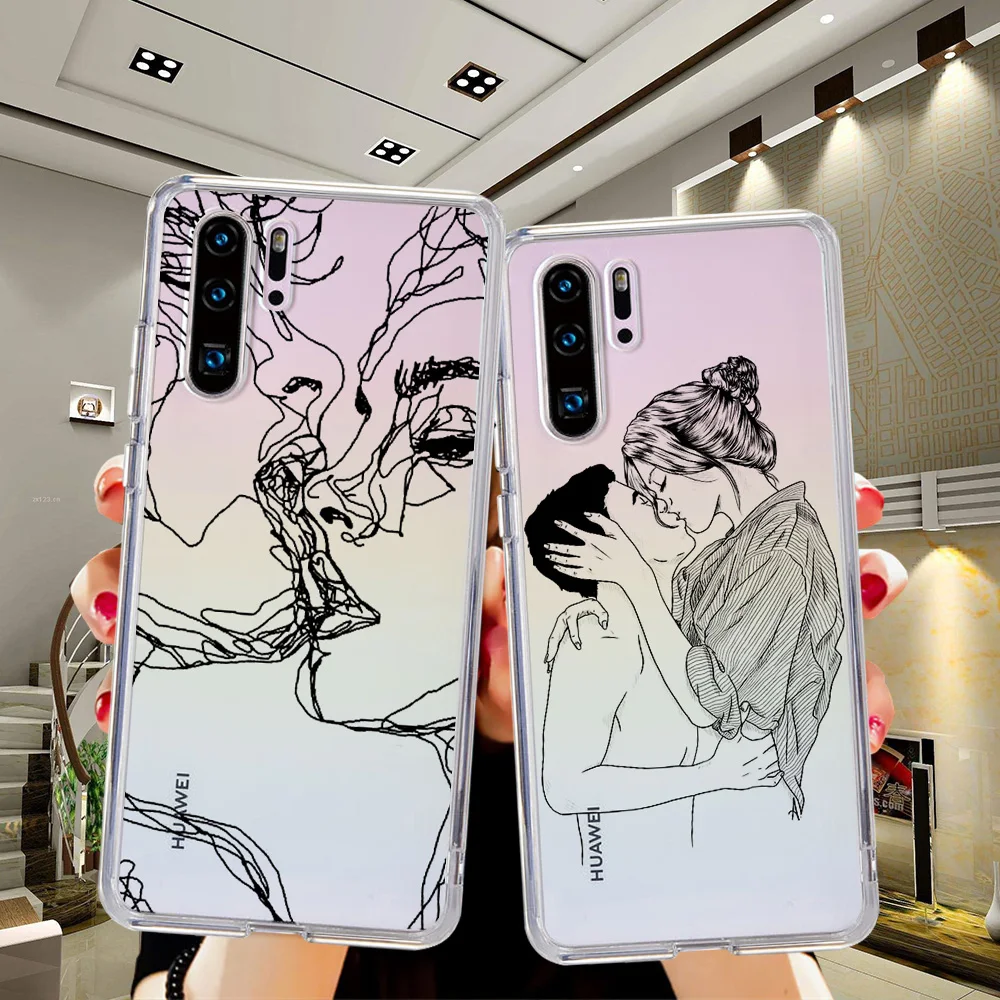 Чехол для телефона Huawei Mate 10 20 30 P8 P20 P30 P40 Honor 8 8X Lite Pro 2017 | Мобильные телефоны и