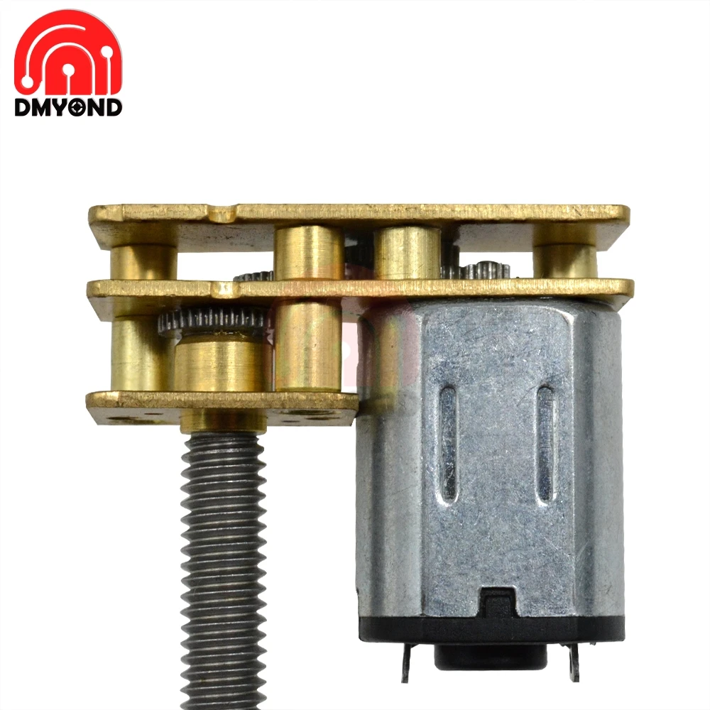 Резьбовой вал с металлическим редуктором умный двигатель шестеренкой для