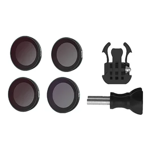 telesin frame set for instar 360 go2 camera with 4x filter for selfie stick tripod helmet chest strap backpack clip vlog shot free global shipping