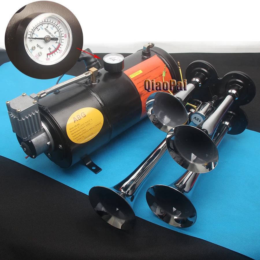 Автомобильный компрессор для клаксона 12V 3L Поезд Труба лодка автомобиль