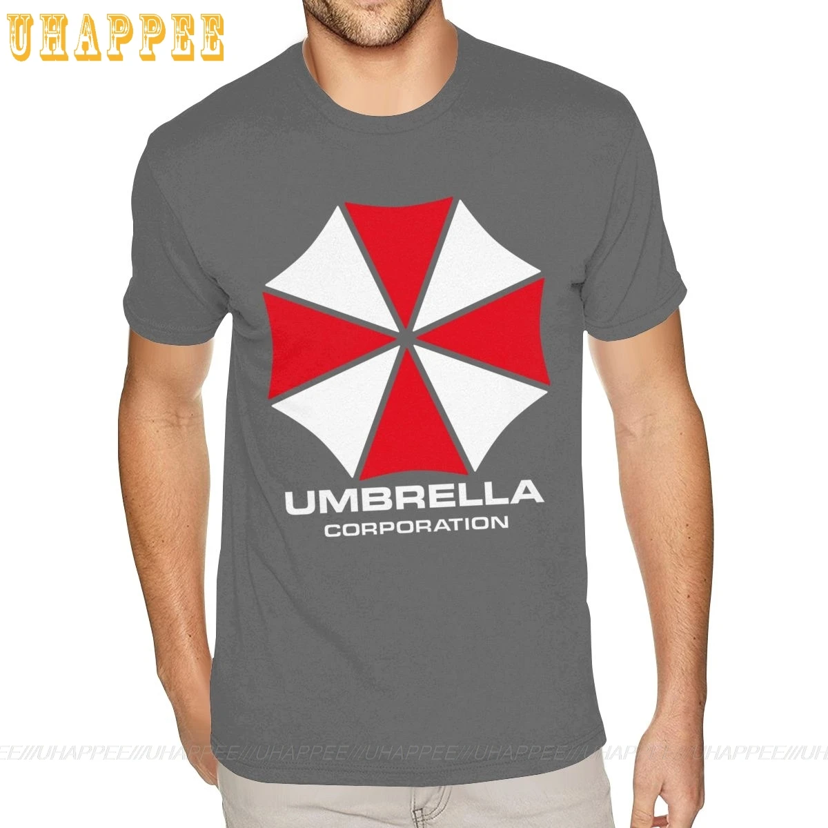 Футболка мужская с длинным рукавом и принтом зонтика|Мужские футболки| |