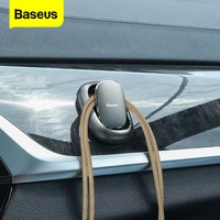 baseus 2pcs car clips auto fastener vehicle hooks organizer universal car accessories sticker holder hanger metal clips for car