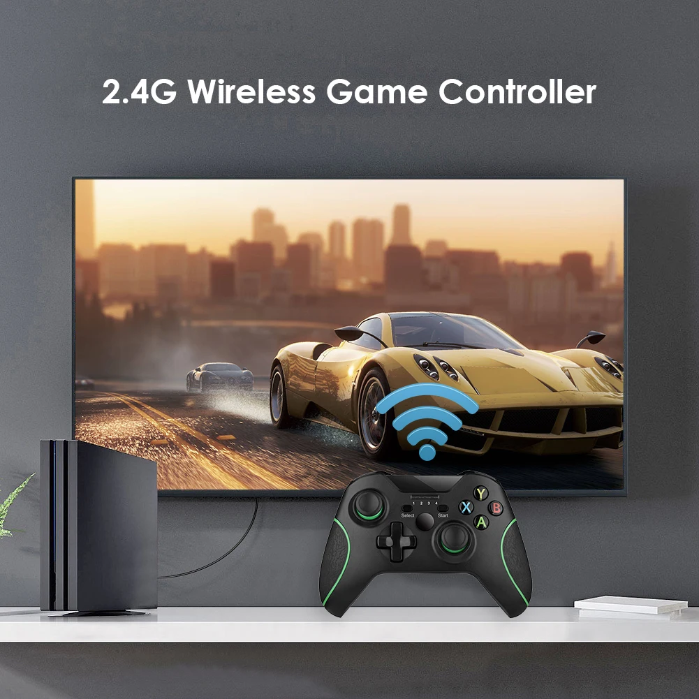 2.4GHz Wireless Gamepad Controller Electronic Machine Accessories for XBOX ONE PS3 Joystick with USB Receiver | Электроника