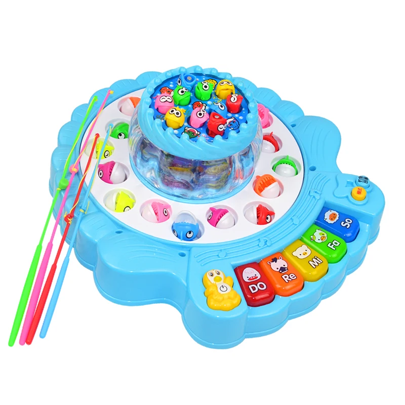 Электрическая рыболовная игрушка пластина для рыбалки родителей и детей