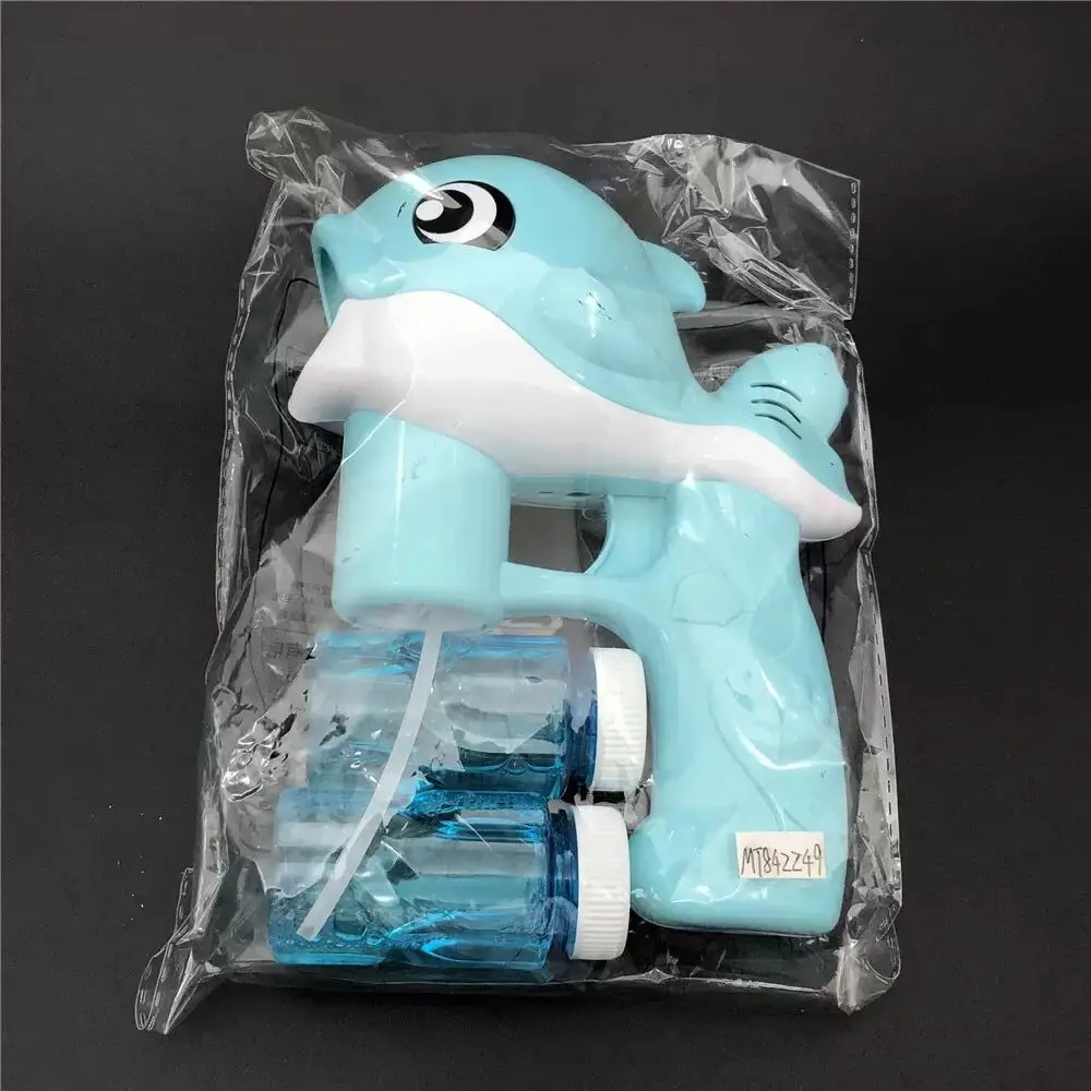 

1000pcs Flashing Light Up Kids Dolphin Magic Bubble Machine Summer Swimming Toys Wedding Supplies Birthday Gift Bubble