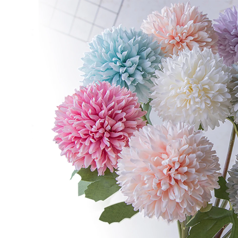 1 шт. искусственная Хризантема ткань имитация цветок Офис Отель домашний Декор